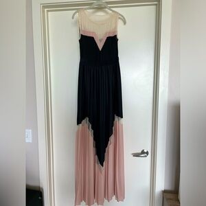 BCBG Maxazria Kathrine Pleated Maxi Dress